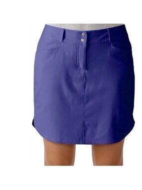 Adidas Climalite Essentials Blue Purple Golf Skort; Size 12